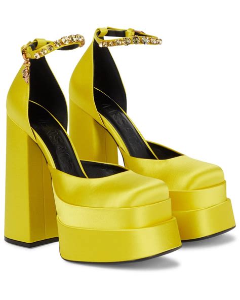 yellow versace shoes|cheapest versace yellow.